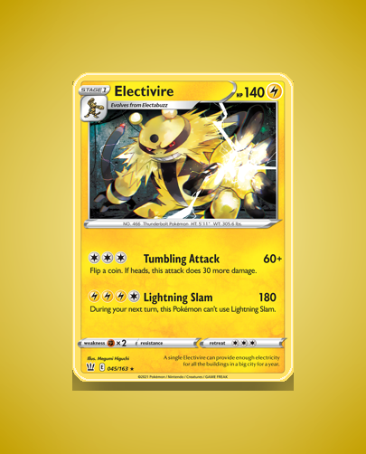 Electivire (Battle Styles) #45