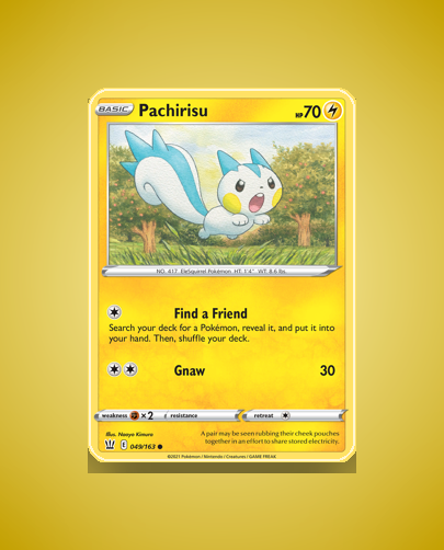 Collector’s Guide: Pachirisu (Battle Styles #49)