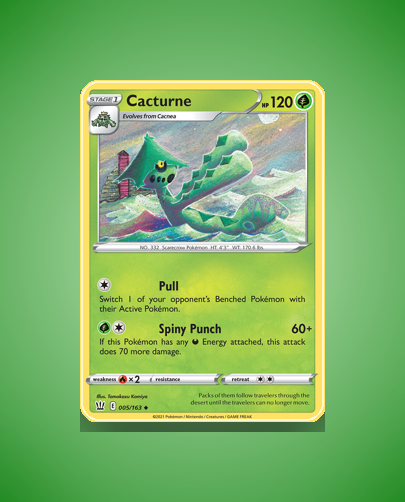 Collector’s Guide: Cacturne (Battle Styles #5)