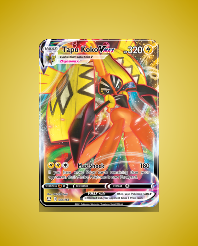 Collector’s Guide: Tapu Koko VMAX (Battle Styles #51)