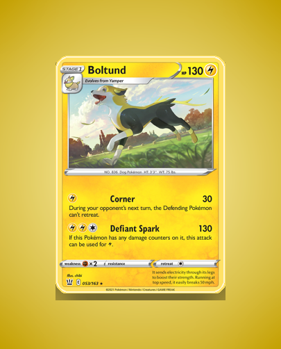 Boltund (Battle Styles) #53