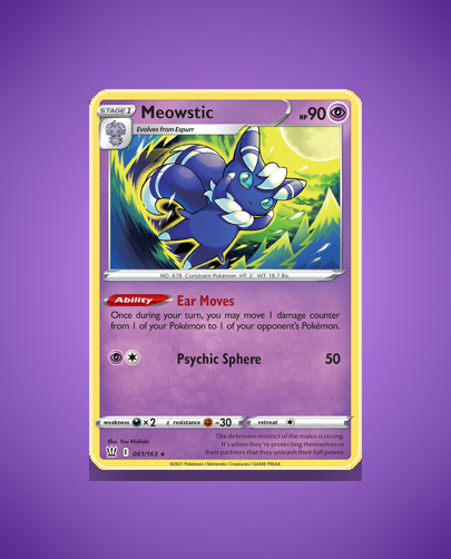Meowstic (Battle Styles) #61
