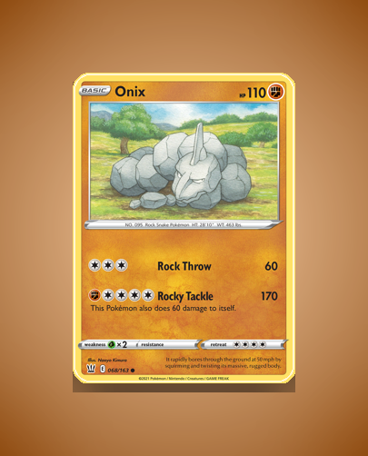 Onix (Battle Styles) #68