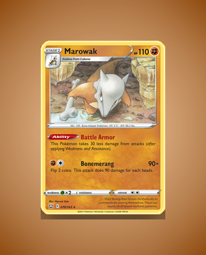Marowak (Battle Styles) #70