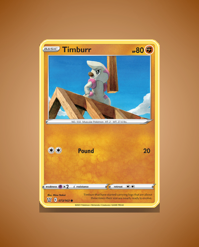 Timburr (Battle Styles) #73