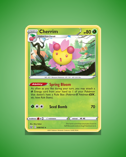 Collector’s Guide: Cherrim (Battle Styles #8)