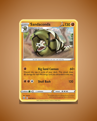Sandaconda (Battle Styles) #82