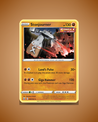 Collector’s Guide: Stonjourner (Battle Styles #84)