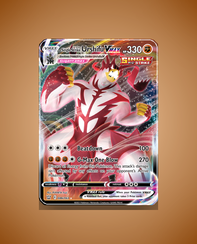 Single Strike Urshifu VMAX (Battle Styles) #86