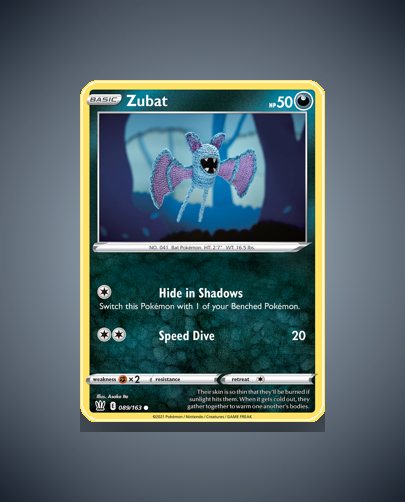 Collector’s Guide: Zubat (Battle Styles #89)