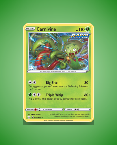 Carnivine (Battle Styles) #9