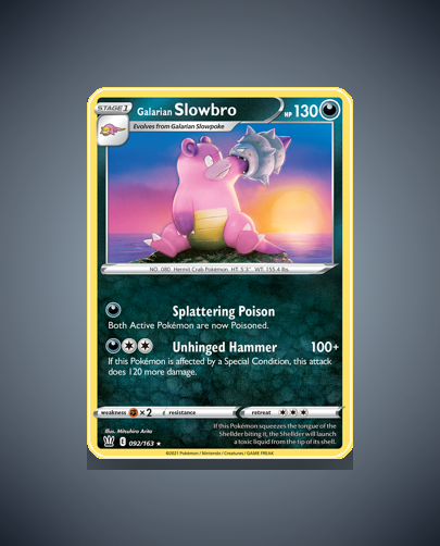 Galarian Slowbro (Battle Styles) #92
