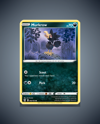 Collector’s Guide: Murkrow (Battle Styles #93)