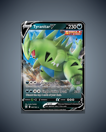 Tyranitar V (Battle Styles) #97