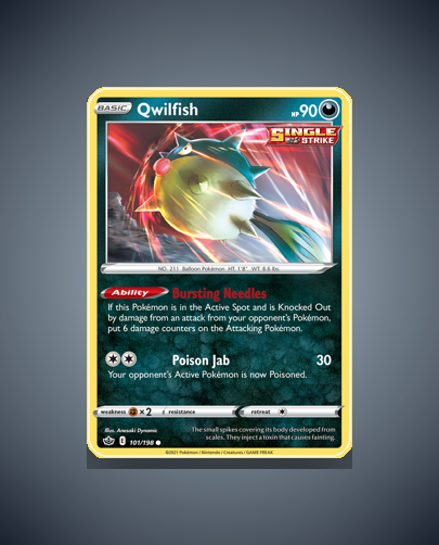 Collector’s Guide: Qwilfish (Chilling Reign #101)