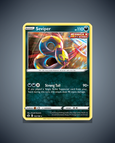 Seviper (Chilling Reign) #102