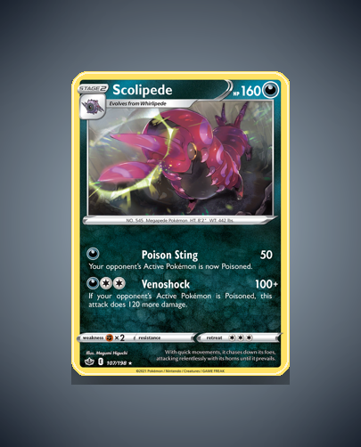 Scolipede (Chilling Reign) #107