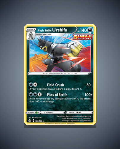 Single Strike Urshifu (Chilling Reign) #108
