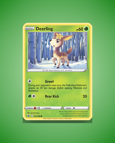 Collector’s Guide: Deerling (Chilling Reign #11)