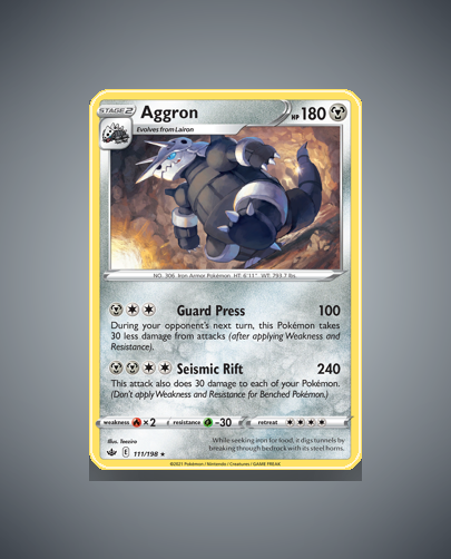 Aggron (Chilling Reign) #111