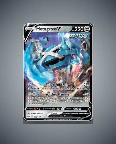 Metagross V (Chilling Reign) #112
