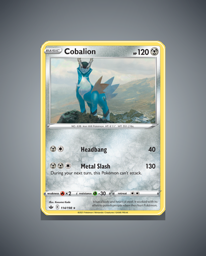 Cobalion (Chilling Reign) #114