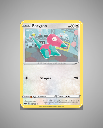 Collector’s Guide: Porygon (Chilling Reign #116)
