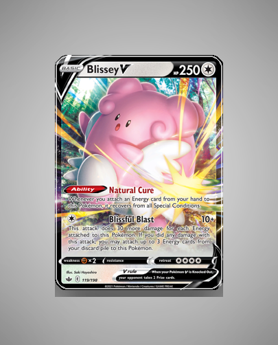 Collector’s Guide: Blissey V (Chilling Reign #119)