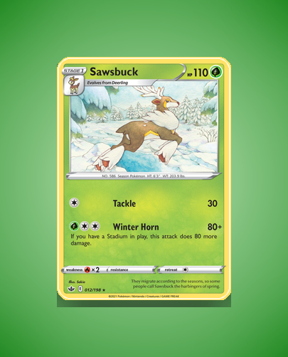 Sawsbuck (Chilling Reign) #12