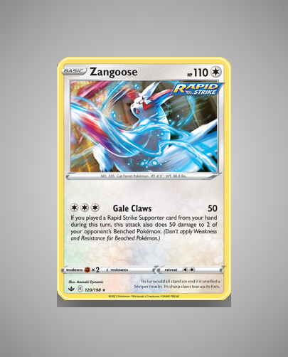 Zangoose (Chilling Reign) #120