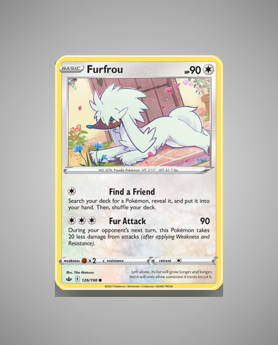 Furfrou (Chilling Reign) #126