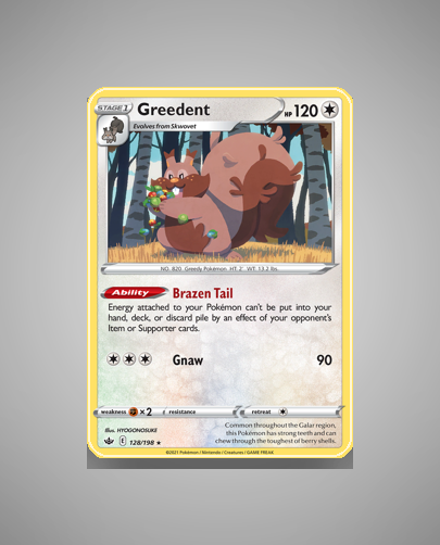 Greedent (Chilling Reign) #128