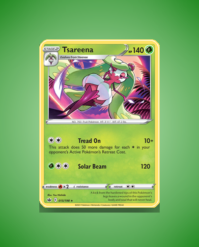 Collector’s Guide: Tsareena (Chilling Reign #15)