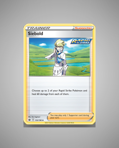 Collector’s Guide: Siebold (Chilling Reign #153)