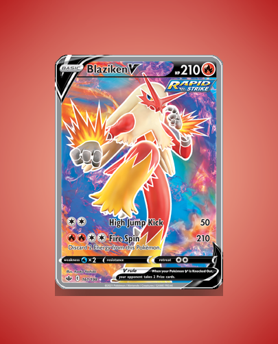 Blaziken V (Chilling Reign) #161