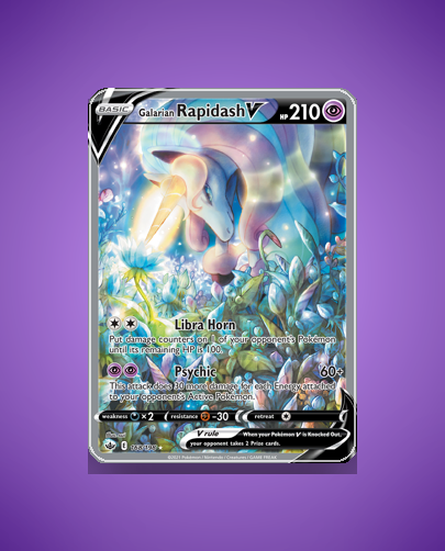 Collector’s Guide: Galarian Rapidash V (Chilling Reign #168)