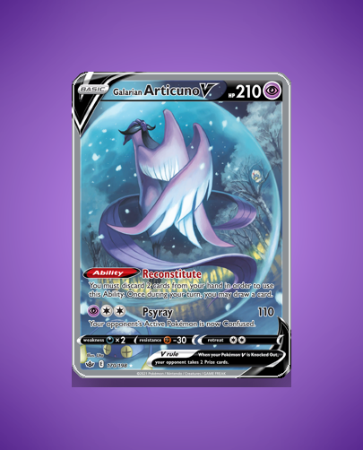 Galarian Articuno V (Chilling Reign) #170