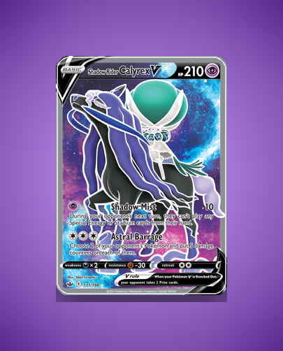 Collector’s Guide: Shadow Rider Calyrex V (Chilling Reign #171)