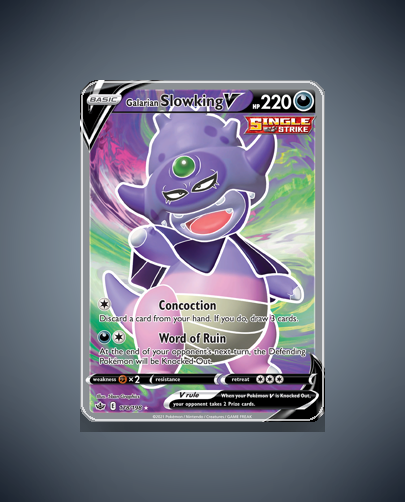 Galarian Slowking V (Chilling Reign) #178