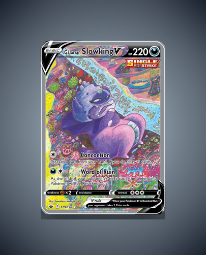 Galarian Slowking V (Chilling Reign) #179