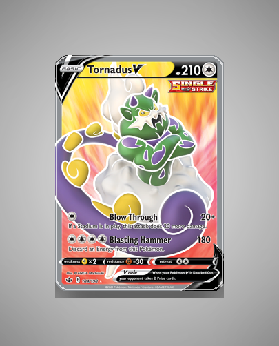 Collector’s Guide: Tornadus V (Chilling Reign #184)