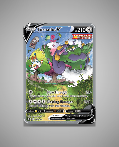 Tornadus V (Chilling Reign) #185