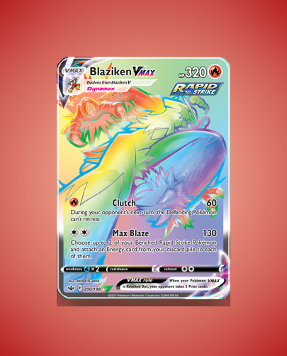 Collector’s Guide: Blaziken VMAX (Chilling Reign #200)
