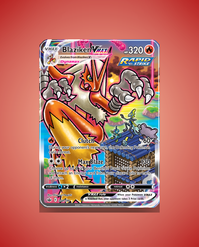 Blaziken VMAX (Chilling Reign) #201