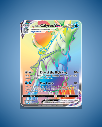 Ice Rider Calyrex VMAX (Chilling Reign) #202