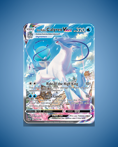 Ice Rider Calyrex VMAX (Chilling Reign) #203