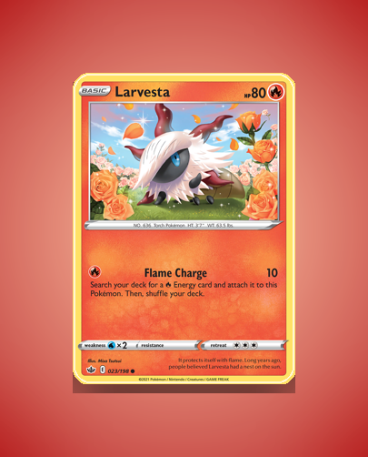 Larvesta (Chilling Reign) #23