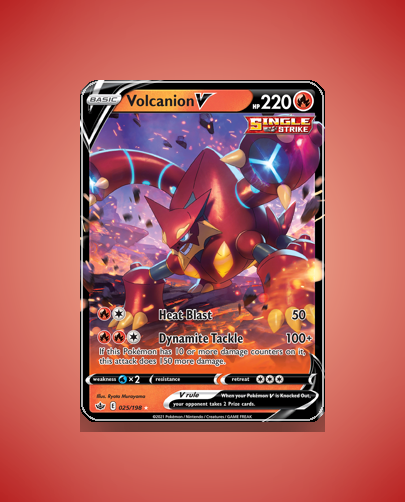 Volcanion V (Chilling Reign) #25