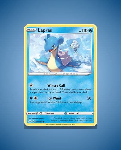 Collector’s Guide: Lapras (Chilling Reign #29)
