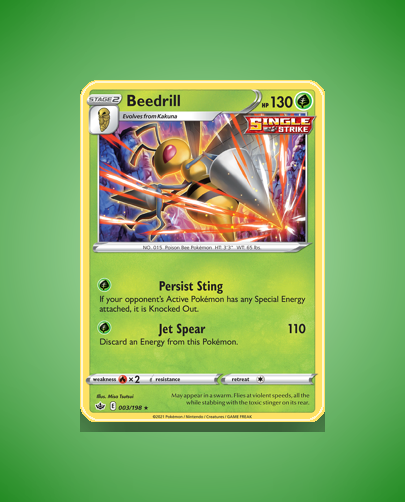 Collector’s Guide: Beedrill (Chilling Reign #3)